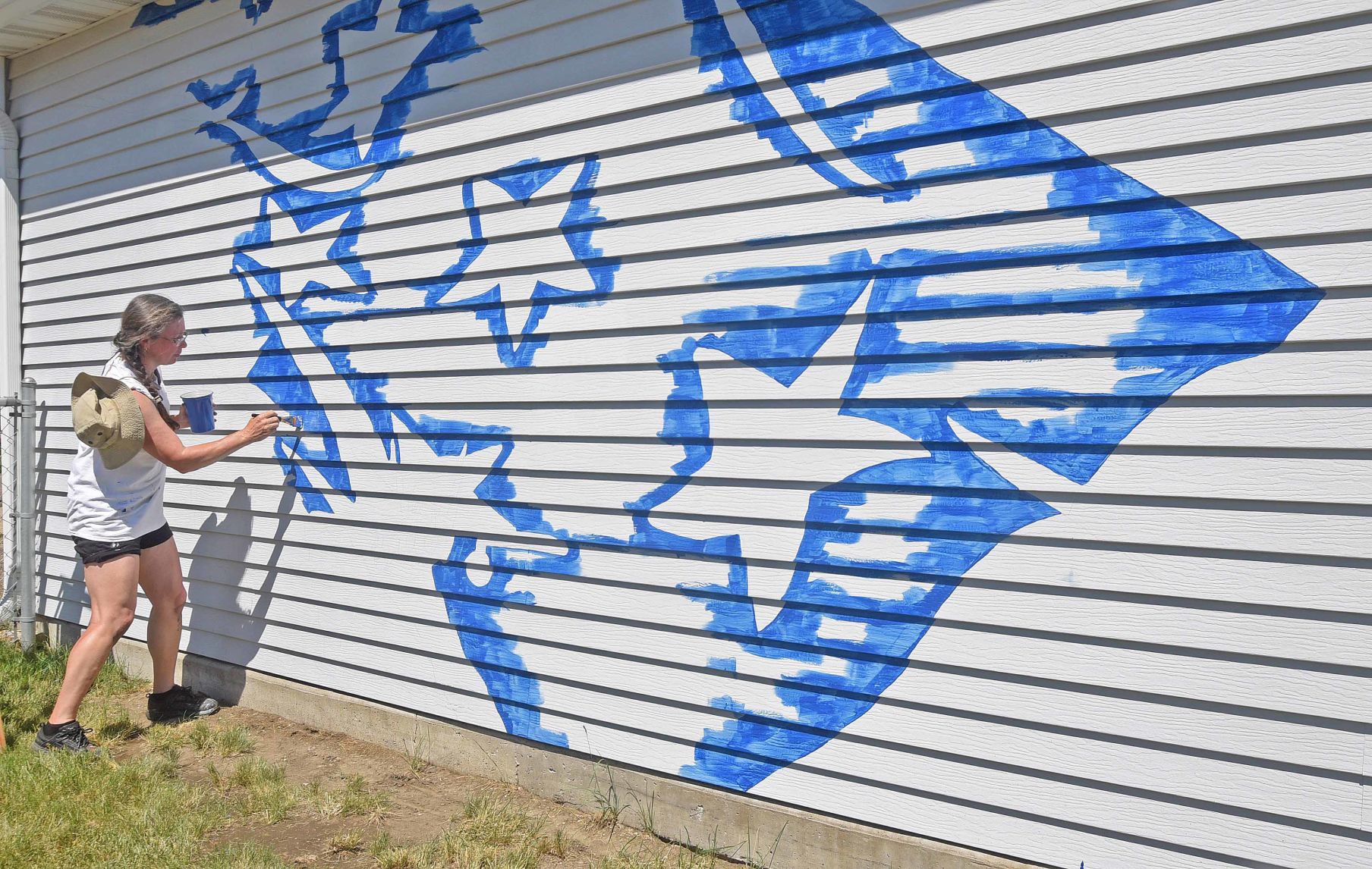 PATRIOTIC MURAL